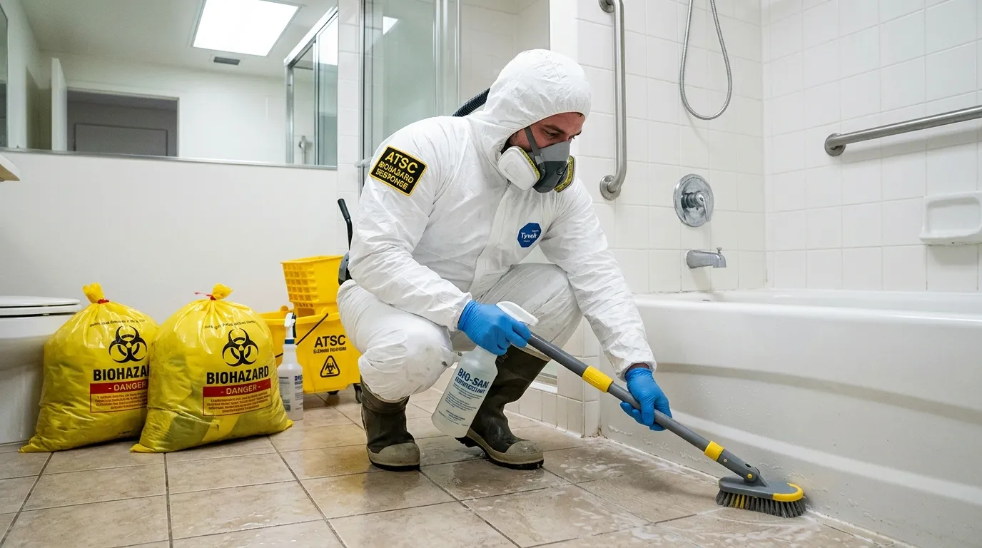 Decontamination equipment deployed for Blood Cleanup in Newburgh